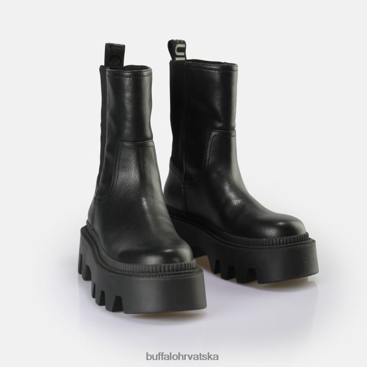 crno Buffalo flora chelsea hi boot vegan |čizme TDD6T636